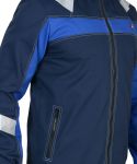 Куртка "Сидней" синяя с васильковым и СОП тк.Rodos (245 гр/кв.м)